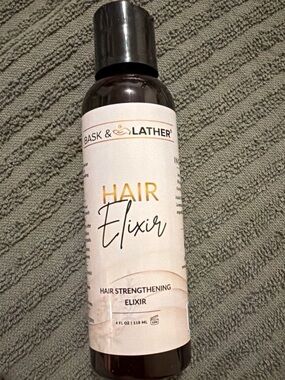 Bask & Lather Hair Elixir - Strengthening Hair Elixir Jamaican Black Castor OiL